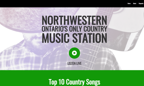 KEWL Country website header