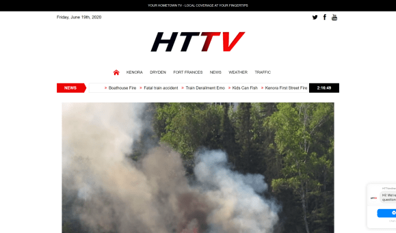 HTTV website header