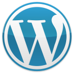 round wordpress logo